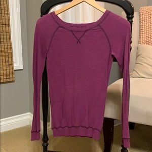 Light weight pink/purple sweater
